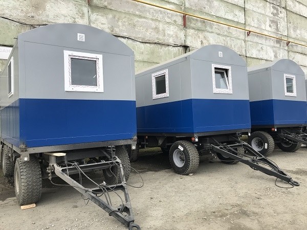 Контейнер на шасси 6х2.4х2.5