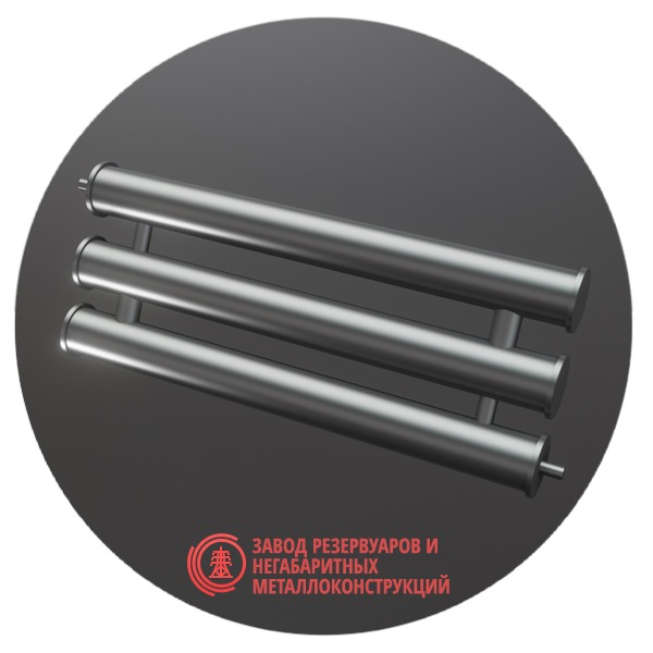 Регистры отопления трехрядные РСП-3x48x2.0-11000 мм