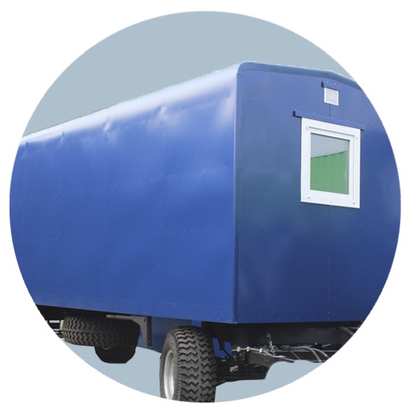 Вагон-дом сушилка на 24 человека 8000х2500 мм