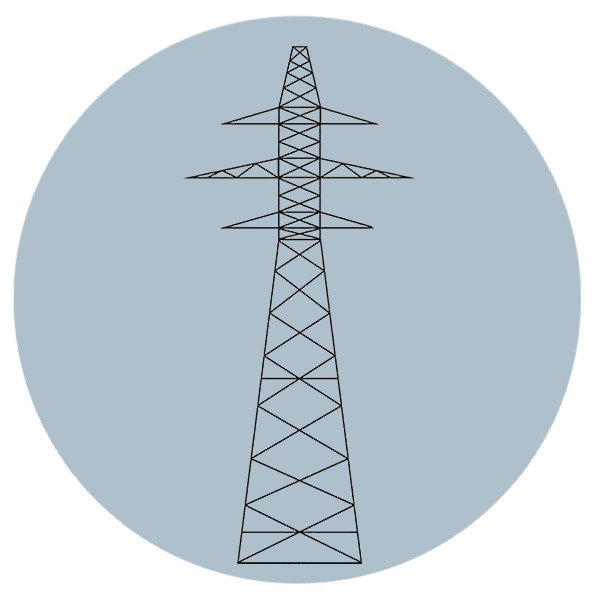 Промежуточная унифицированная опора 3П330-2т-5,0