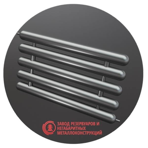 Регистры отопления пятирядные РСЭ-5x114x4.0-12000 мм