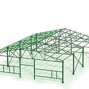 Проект быстровозводимого ангара 12x30 м - 360 м2