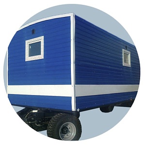 Вагон-дом сушилка на 16 человек 6000х2500 мм
